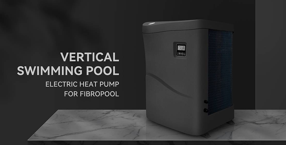 vertical swimming pool heat pump