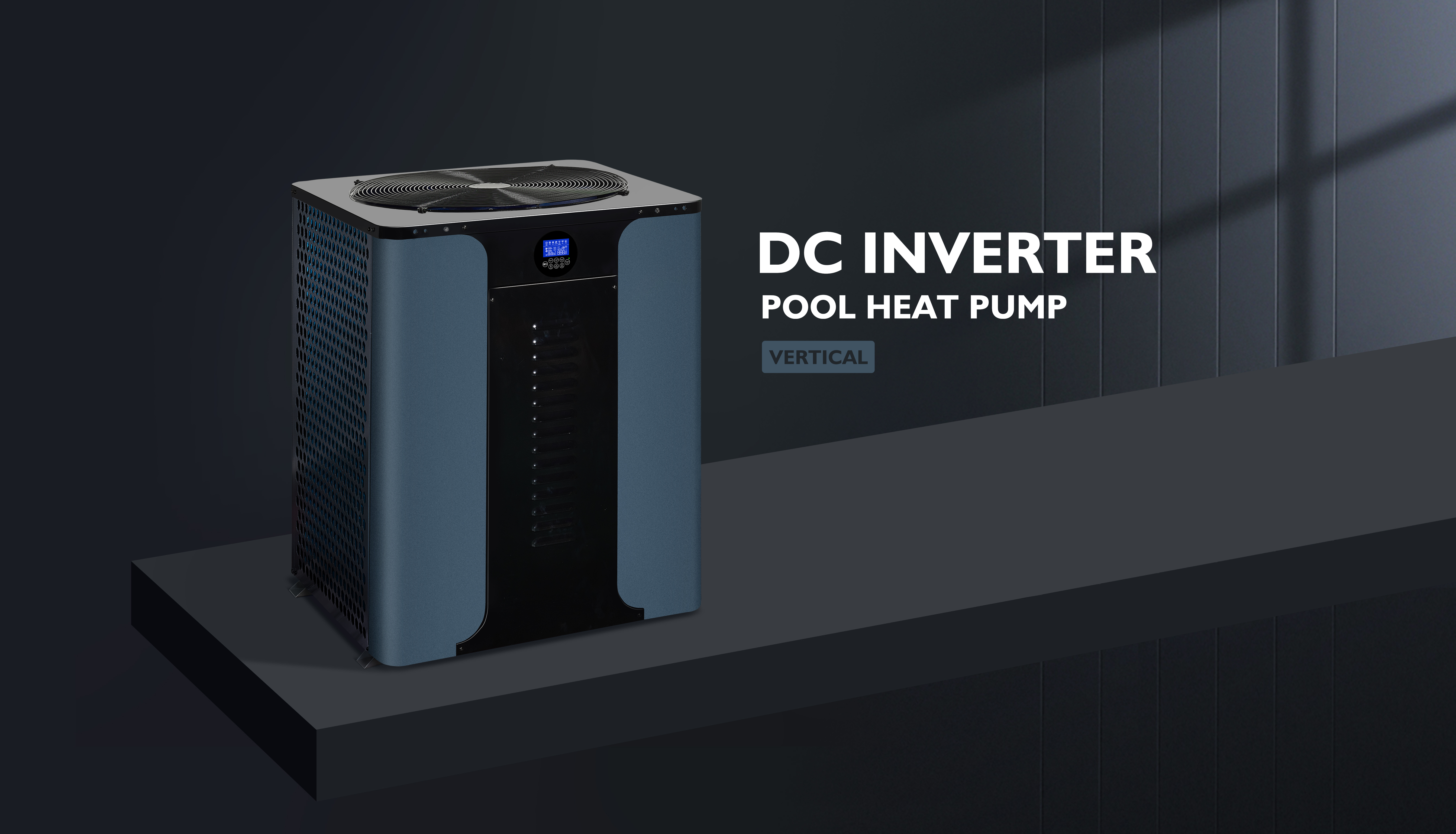 DC inverter swimming pool heaters