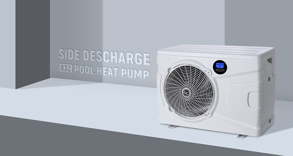 R32 inground pool heat pump electric-C
