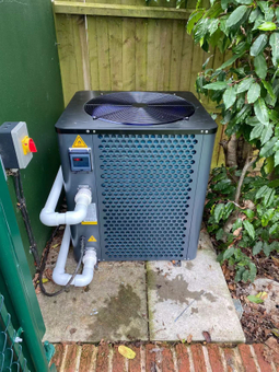 Heat Pump Water Heater for Swimming Pool Project in Germany